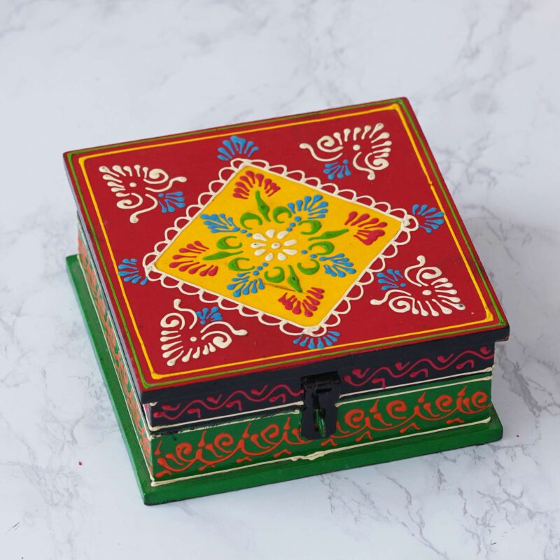 Wooden rajasthan jewellery box - Image 2