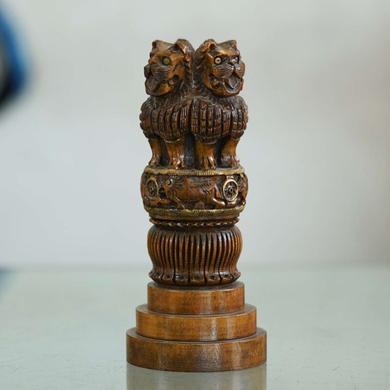 Wooden Ashoka pillar - Image 2